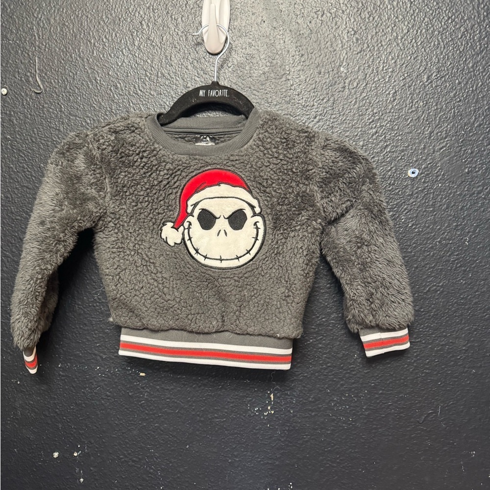 Disney Gray Sweater - The Nightmare Before Christmas Size 2T